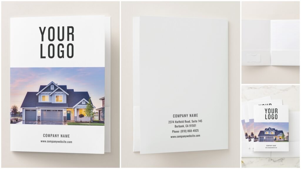 Custom Real Estate Presentation Folders