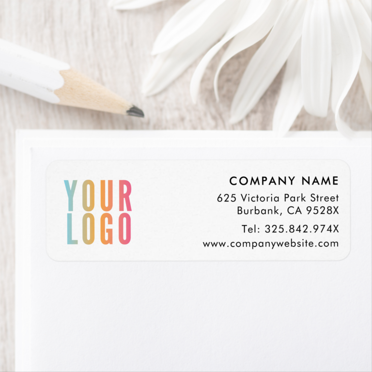 Custom Business Return Address Labels
