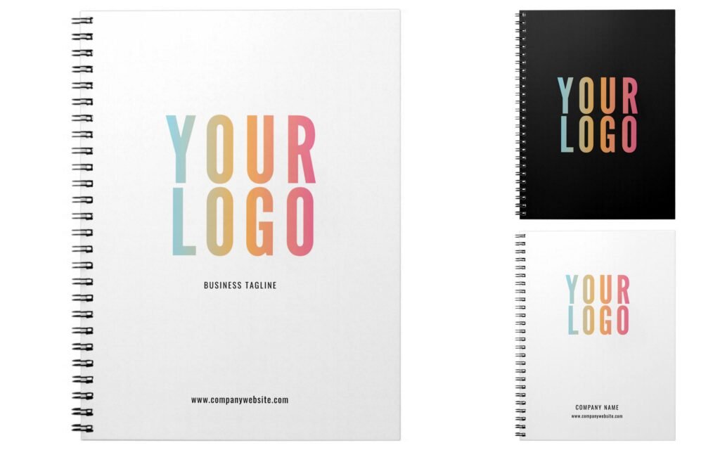 Personalized Notebooks With Logo