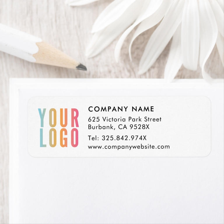 Personalized Return Address Labels
