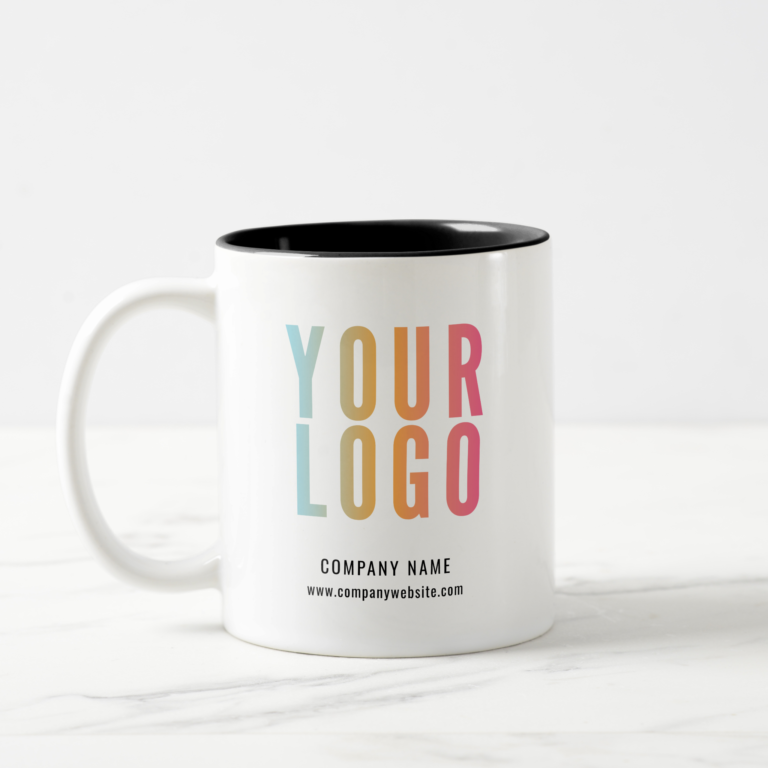 Promotional Two-Tone Coffee Mugs