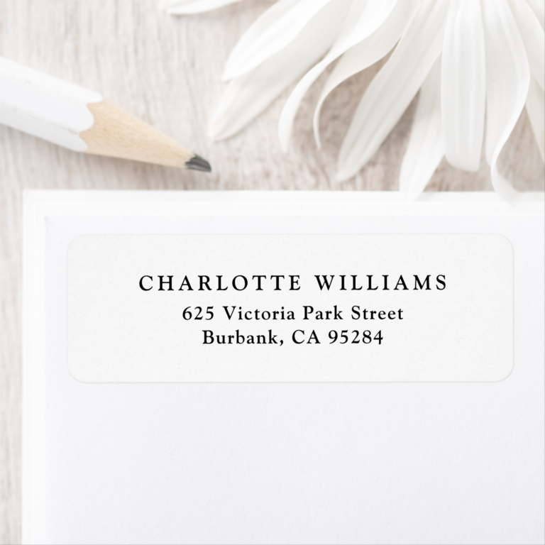 Return Mailing Labels