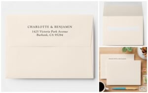Ivory Wedding Envelopes